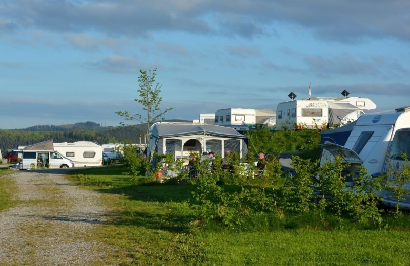 Verschiedene Campingkategorien auf dem Campingplatz Willingen